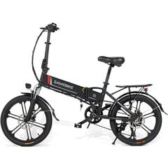 Elektrinis dviratis Samebike 20LVXD30-II 20", juodas kaina ir informacija | Elektriniai dviračiai | pigu.lt