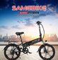 Elektrinis dviratis Samebike 20LVXD30-II 20", baltas kaina ir informacija | Elektriniai dviračiai | pigu.lt