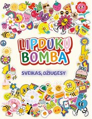 Lipdukų bomba. Sveikas džiugesy kaina ir informacija | Spalvinimo knygelės | pigu.lt