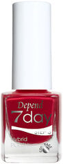 Hibridinis nagų lakas Depend 7 Day Hybrid Polish Step 3, raudona, 5 ml цена и информация | Лаки, укрепители для ногтей | pigu.lt