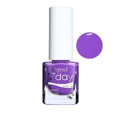 Hibridinis nagų lakas Depend 7 Day Hybrid Polish Step 3, violetinė, 5 ml kaina ir informacija | Nagų lakai, stiprintojai | pigu.lt