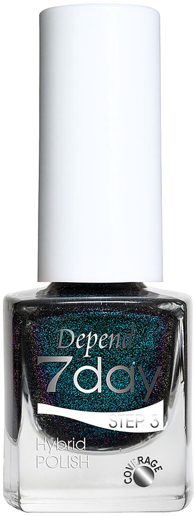 Nagų lakas Depend 7 Day Hybrid Polish, Be True, 5ml kaina ir informacija | Nagų lakai, stiprintojai | pigu.lt