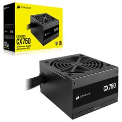 Corsair CX750 CP-9020279-EU цена и информация | Блоки питания (PSU) | pigu.lt