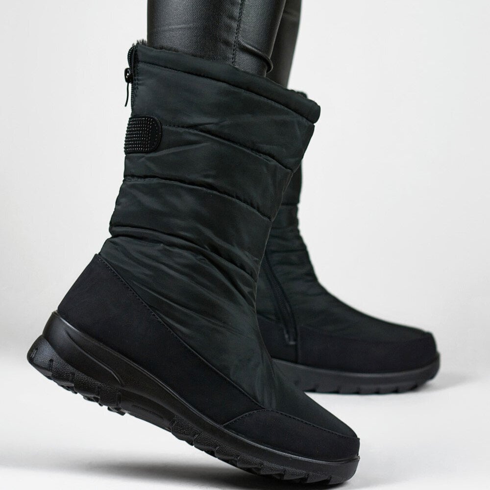 Žieminiai batai moterims Primohurt, juodi цена и информация | Aulinukai, ilgaauliai batai moterims | pigu.lt