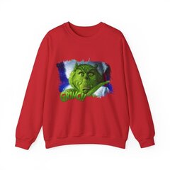 Kalėdinis bluzonas unisex Edigo, raudonas kaina ir informacija | Džemperiai moterims | pigu.lt