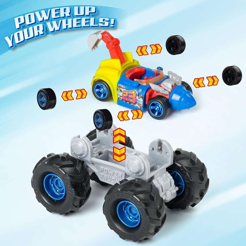 Transporto priemonių rinkinys Magic Box T-Racers Power Trucks Turbo Digger 2-in-1 kaina ir informacija | Žaislai berniukams | pigu.lt