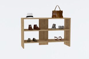 Подставка для обуви Asir, 93x56x31 см, коричневый цена и информация | Полки для обуви, банкетки | pigu.lt