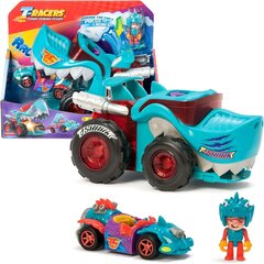 Lenktynių trasa su mašinėlėmis vaikams Magic Box T-Racers T-Shark Mega Wheels цена и информация | Игрушки для мальчиков | pigu.lt