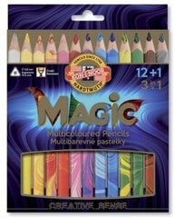 Pieštukų rinkinys Koh-I-Noor Magic 3408 , 12+1 цена и информация | Принадлежности для рисования, лепки | pigu.lt