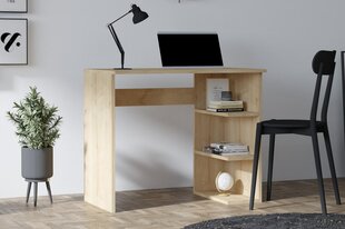 Учебный стол Asir, 90x75x50 см, коричневый цена и информация | Компьютерные, письменные столы | pigu.lt
