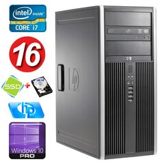 Товар с повреждением. HP 8100 Elite MT i7-860 16GB 120SSD+500GB NVS450 DVD WIN10Pro [refurbished] цена и информация | Товары с повреждениями | pigu.lt