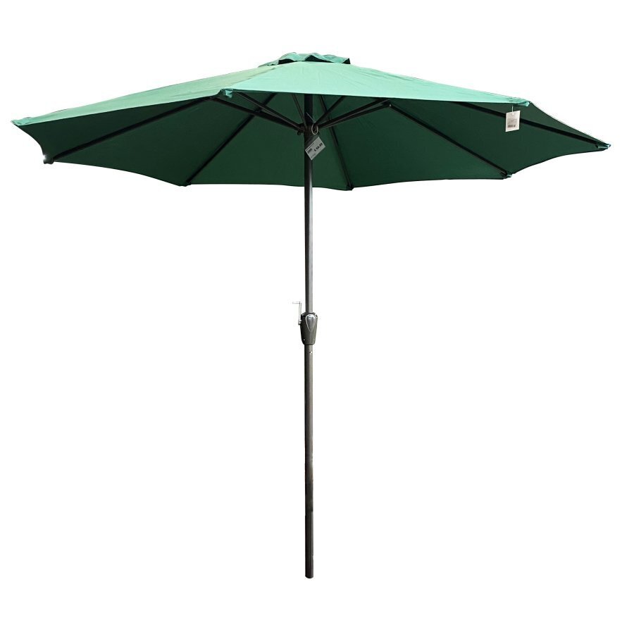 Lauko skėtis nuo saulės Besk, 2,7 m, žalias цена и информация | Skėčiai, markizės, stovai | pigu.lt
