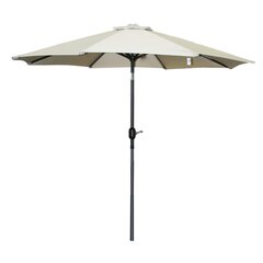 Солнцезащитный зонт Besk, серый цена и информация | Зонты, маркизы, стойки | pigu.lt