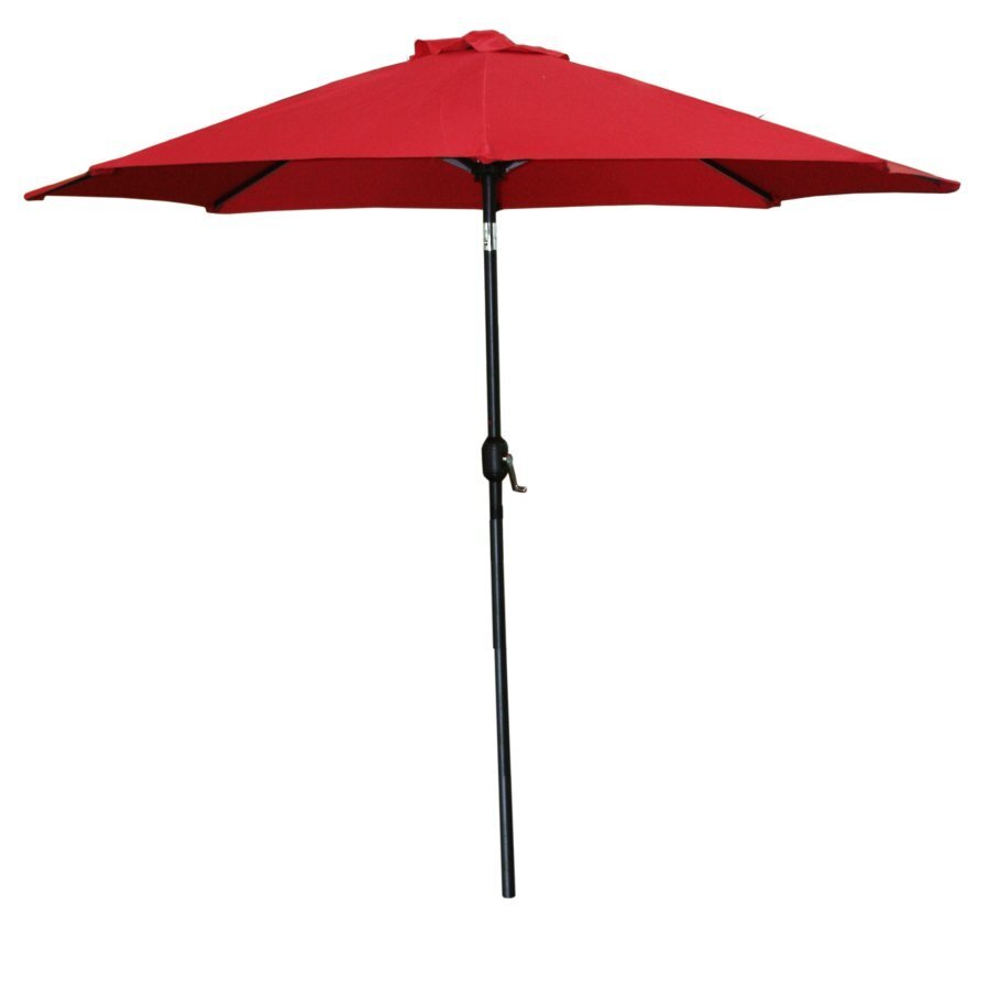 Lauko skėtis nuo saulės Besk, raudonas kaina ir informacija | Skėčiai, markizės, stovai | pigu.lt