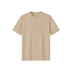 Marškinėliai vyrams, smėlio spalvos kaina ir informacija | Vyriški marškinėliai | pigu.lt