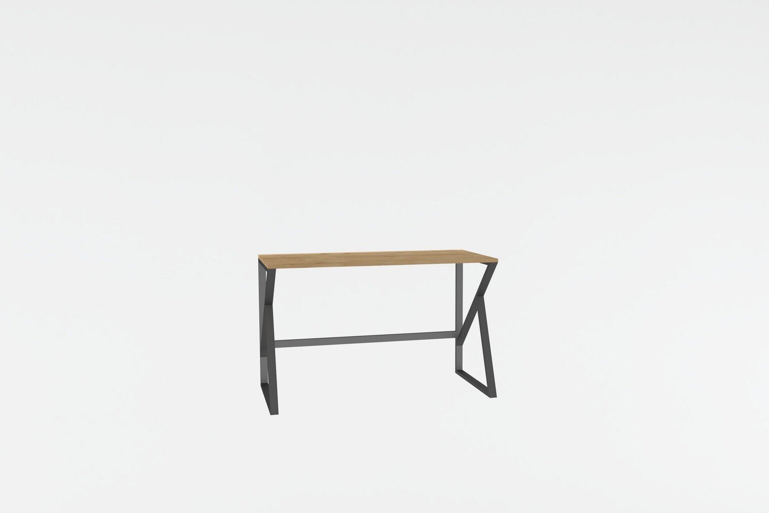Studijų stalas, Asir, 120x75x60 cm, smėlio spalvos цена и информация | Kompiuteriniai, rašomieji stalai | pigu.lt