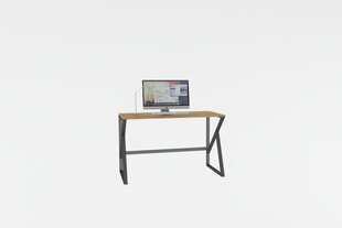 Studijų stalas, Asir, 120x75x60 cm, smėlio spalvos kaina ir informacija | Kompiuteriniai, rašomieji stalai | pigu.lt