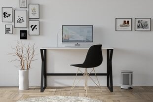 Studijų stalas, Asir, 120x75x60 cm, balta kaina ir informacija | Kompiuteriniai, rašomieji stalai | pigu.lt