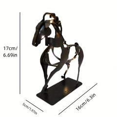 Smurf Arklio statulėlė, 17 cm kaina ir informacija | Interjero detalės | pigu.lt