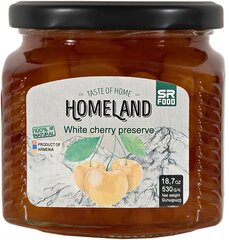 Baltųjų vyšnių uogienė Homeland, 530g kaina ir informacija | Konservuotas maistas | pigu.lt