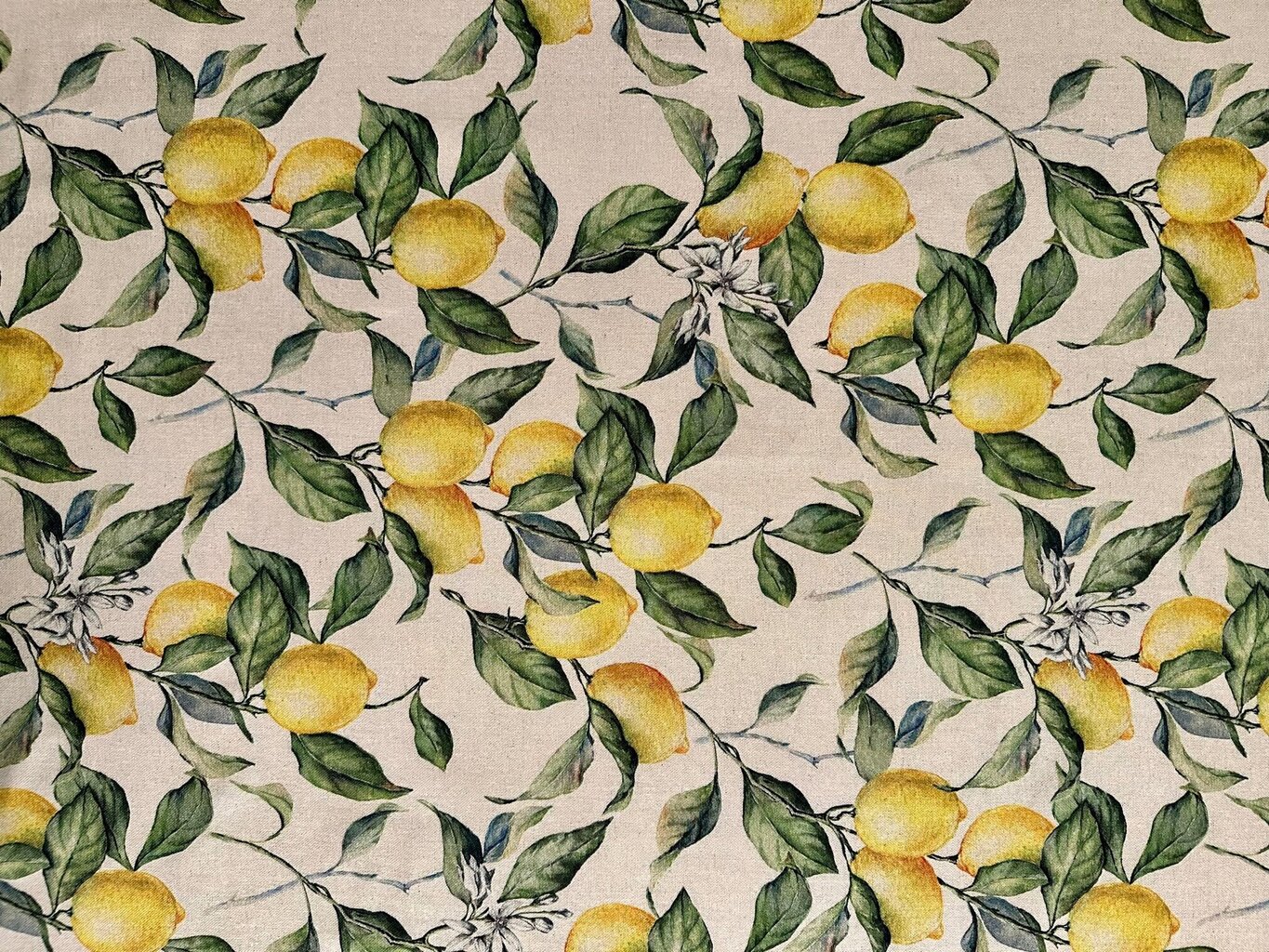 Hortensias Home staltiesė Lemon Linen, 190x140 cm kaina ir informacija | Staltiesės, servetėlės | pigu.lt