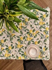 Hortensias Home staltiesė Lemon Linen, 190x140 cm цена и информация | Скатерти, салфетки | pigu.lt