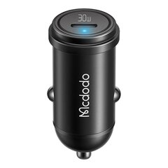 Mcdodo CC-7491 car charger, 1x USB-C, 30W (black) цена и информация | Зарядные устройства для телефонов | pigu.lt