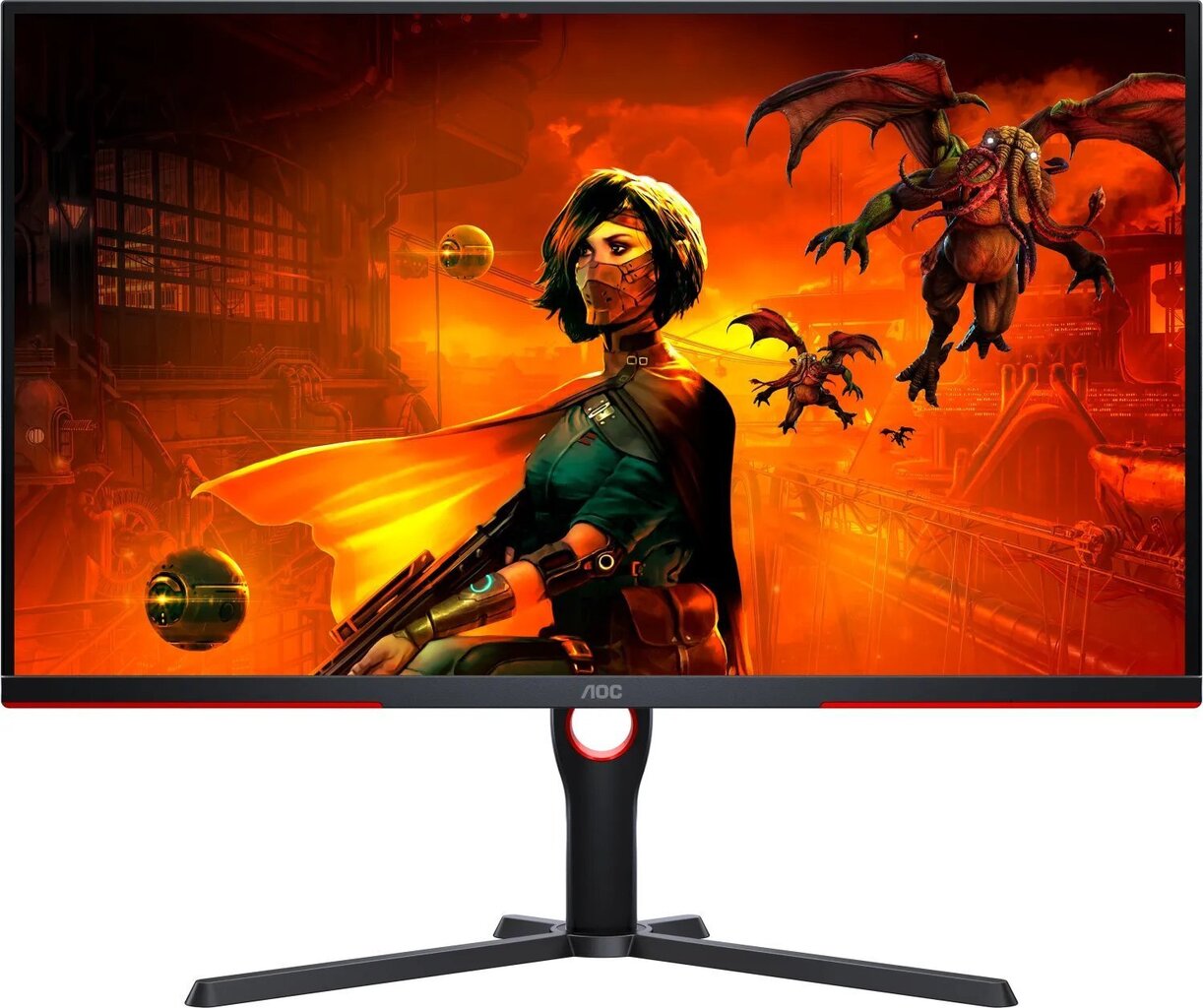 AOC U32G3X/BK kaina ir informacija | Monitoriai | pigu.lt