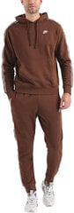 Nike Cпортивные Kостюмы M Nk Club Flc Gx Hd Trk Suit Brown FB7296 259 FB7296 259/L цена и информация | Мужская спортивная одежда | pigu.lt