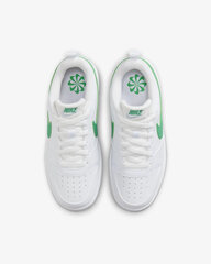 Nike Обувь Court Borough Low White Green DV5456 109 DV5456 109/6.5 цена и информация | Детская спортивная обувь | pigu.lt