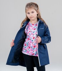 Детская куртка Outburst 68322*02 4058627055046, тёмно-синяя цена и информация | Куртки, пальто для девочек | pigu.lt