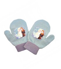 Детские перчатки Frozen 18168 01 18168*01-ONE, голубые цена и информация | Шапки, перчатки, шарфы для девочек | pigu.lt