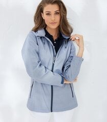 Женская куртка Blue Flame софтшелл 86366*01 4058627152349, голубая цена и информация | Женские куртки | pigu.lt