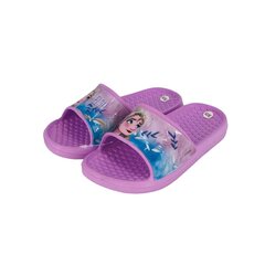 Детские шлёпанцы Frozen 401362 01 401362*01-030, лиловые цена и информация | Детские тапочки, домашняя обувь | pigu.lt