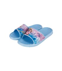 Детские шлёпанцы Frozen 401362 02 401362*02-030, голубые цена и информация | Детские тапочки, домашняя обувь | pigu.lt