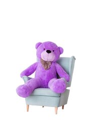 Pliušinis meškiukas, 160 cm, violetinis цена и информация | Мягкие игрушки | pigu.lt