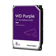 WD Purple WD85PURZ kaina ir informacija | Vidiniai kietieji diskai (HDD, SSD, Hybrid) | pigu.lt