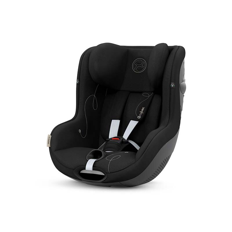 Cybex automobilinė kėdutė Sirona G i-Size, 9-18 kg, Moon Black kaina ir informacija | Autokėdutės | pigu.lt