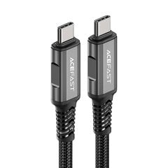 Cable USB-C to USB-C Acefast C1-09, 48W,  1m (black-gray) цена и информация | Кабели для телефонов | pigu.lt