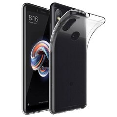 Kieto silikono (TPU) dėklas - skaidrus (Redmi S2) kaina ir informacija | Telefono dėklai | pigu.lt