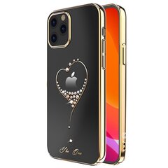 „Kingxbar“ Love Swarovski чехол - золотой (iPhone 12 / 12 Pro) цена и информация | Чехлы для телефонов | pigu.lt