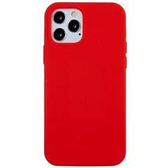 Kieto silikono (TPU) dėklas - raudonas (iPhone 12 / 12 Pro) kaina ir informacija | Telefono dėklai | pigu.lt