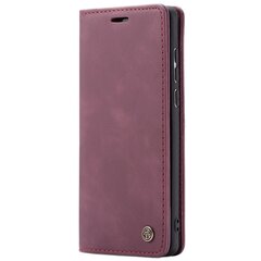 Кожиный чехол-книжка "CaseMe" Leather - розовый (Galaxy S23 FE) цена и информация | Чехлы для телефонов | pigu.lt