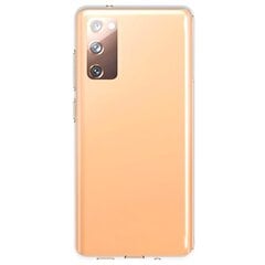 Kieto silikono (TPU) dėklas - skaidrus (Galaxy S20 FE) kaina ir informacija | Telefono dėklai | pigu.lt