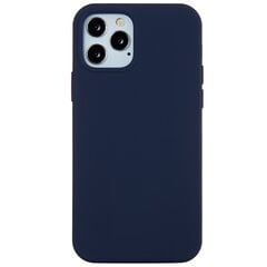 Kieto silikono (TPU) dėklas - tamsiai mėlynas (iPhone 12 Pro Max) kaina ir informacija | Telefono dėklai | pigu.lt