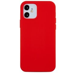 Kieto silikono (TPU) dėklas - raudonas (iPhone 12 Mini) kaina ir informacija | Telefono dėklai | pigu.lt