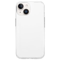 Kieto silikono (TPU) dėklas - skaidrus (iPhone 15 Plus) kaina ir informacija | Telefono dėklai | pigu.lt