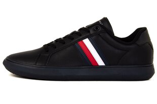 Tommy Hilfiger laisvalaikio batai vyrams FM0FM04275, juodi цена и информация | Кроссовки для мужчин | pigu.lt