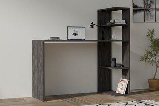 Stalas Asir, 121x51x75 cm, pilkas kaina ir informacija | Kompiuteriniai, rašomieji stalai | pigu.lt