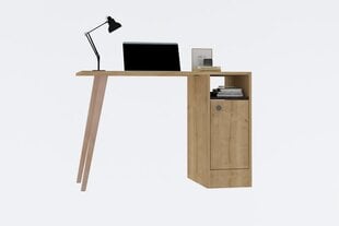 Stalas Asir, 110x74x50 cm, rudas kaina ir informacija | Kompiuteriniai, rašomieji stalai | pigu.lt